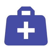 Medical bag icon