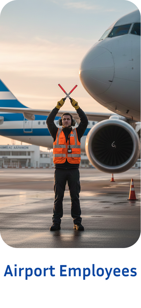 Airport employee jobs in Greece